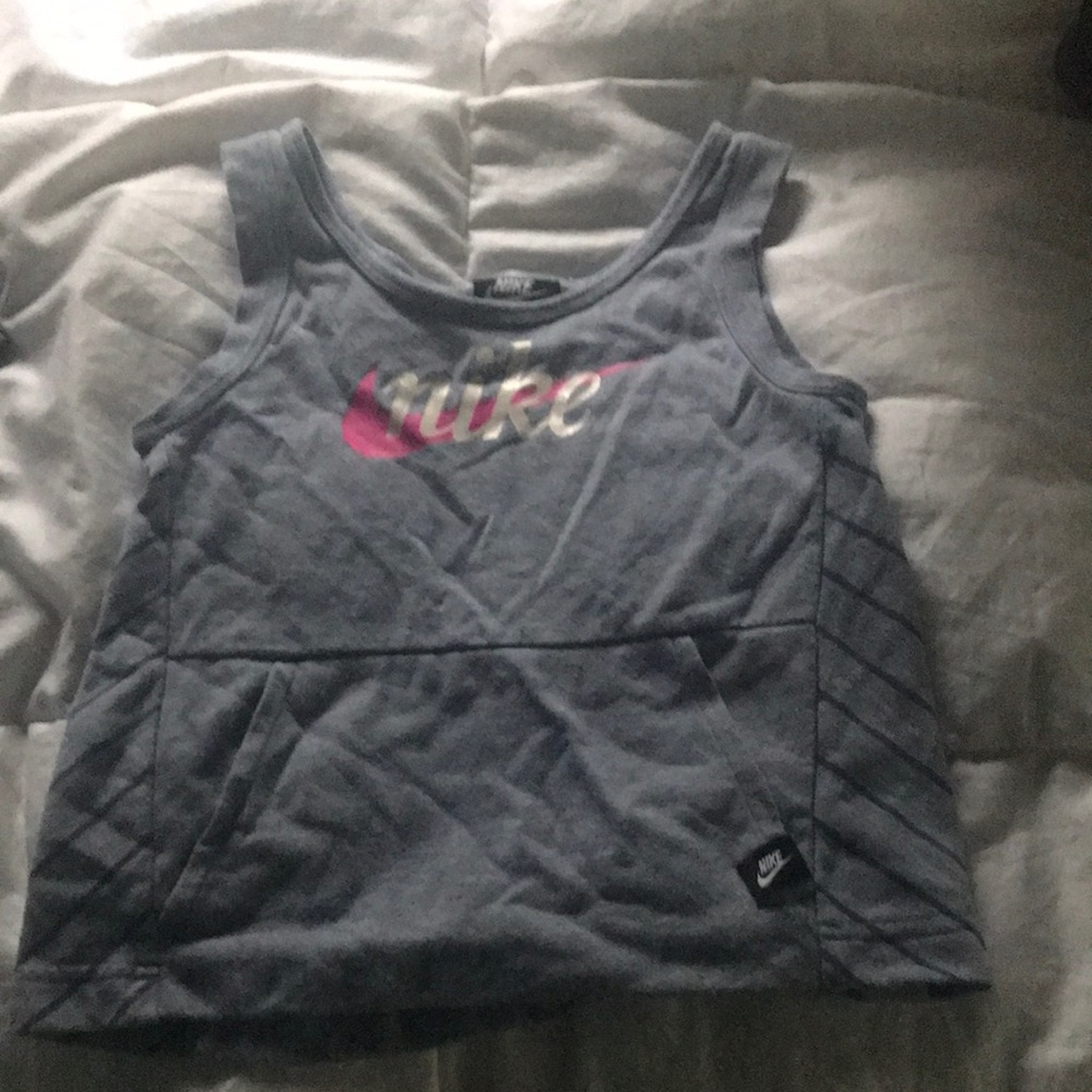 nike, blue, sports tank
